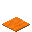 オレンジのカーペット